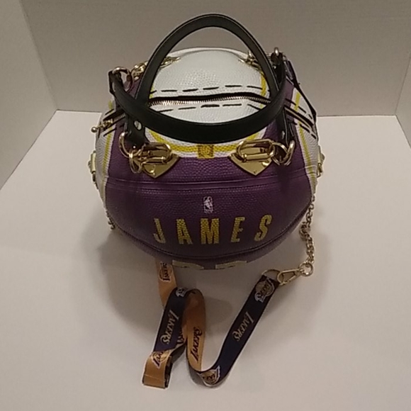 LIMITED EDITION Lebron James LAKERS Basketball Purse 🏀 (LAST ONE) - Picture 7 of 16